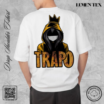 Trapo - Drop Shoulder Cotton T-shirt