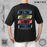 Broklyn City - Drop Shoulder Cotton T-shirt