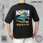 Little Monster - Drop Shoulder Cotton T-shirt