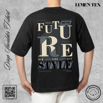 Future Style - Drop Shoulder Cotton T-shirt