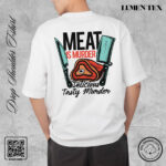 Meat is Murder - Drop Shoulder Cotton T-shirt