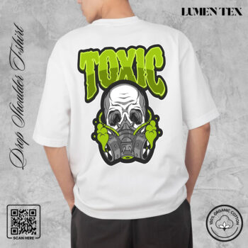 Toxic - Drop Shoulder Cotton T-shirt
