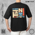 Think - Drop Shoulder Cotton T-shirt