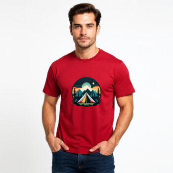 Mountain moon - Cotton T-shirt