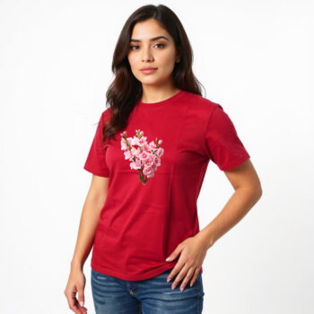 Fresh Carnation - Cotton T-shirt