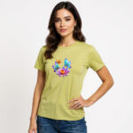 Blue Butterfly - Cotton T-shirt