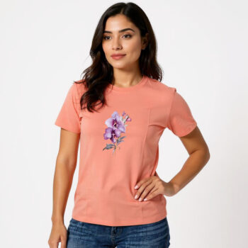 Purple Orchid - Cotton T-shirt