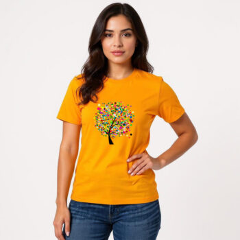 Bubble Tree- Cotton T-shirt