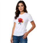 Red Rose - Cotton T-shirt