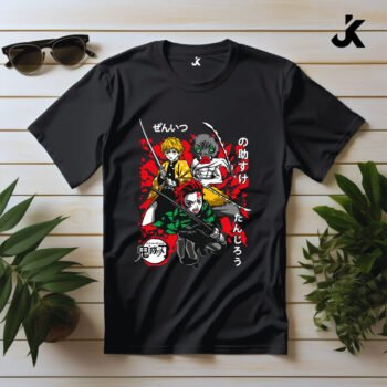 Demon Slayer family - Cotton Anime T-shirt