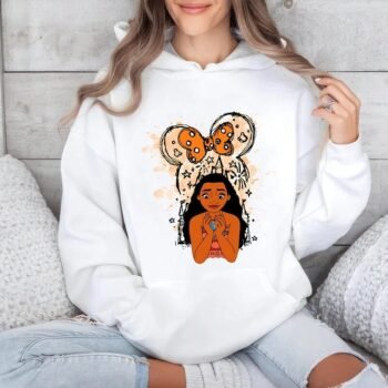 Women’s Moana Graphic Hoodie – Classic Fit | Stylish Winter Wear